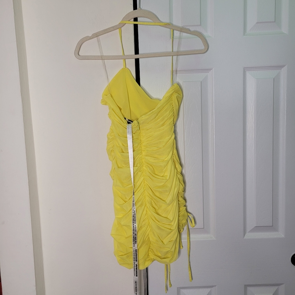NWT Mistress Rocks Swing It On Dress in Lemon Size XS - Picture 8 of 11